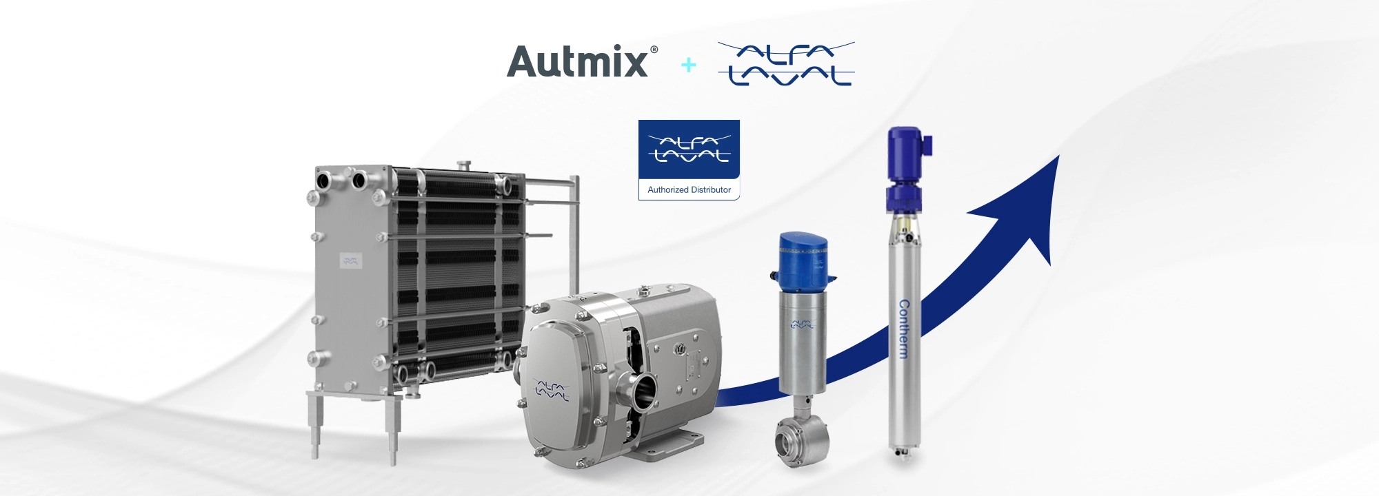 Alfa Laval equipment for hygenic and effcient processes.