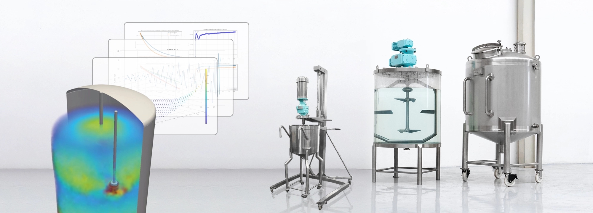 Fabricación y distribución de agitadores industriales de alta calidad.