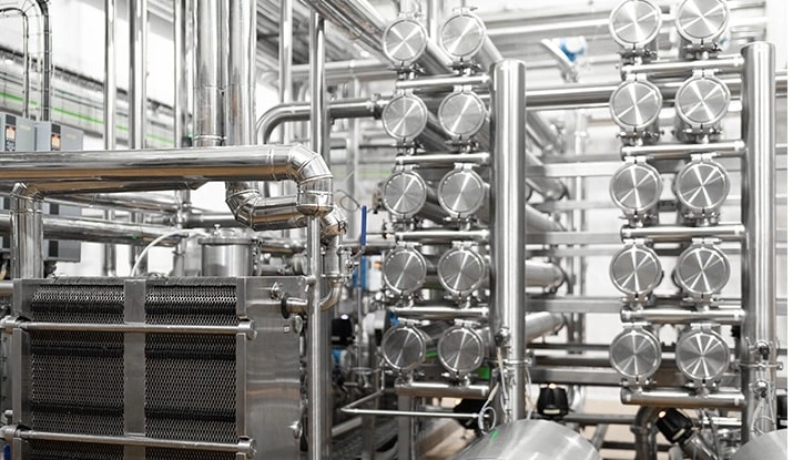 Heat transfer for food and beverage processing.